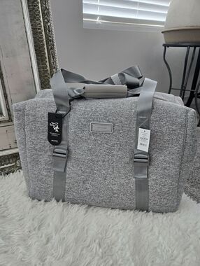 ALDO BRODDIE UNISEX - Weekend bag - Heathered Grey. One size. New.